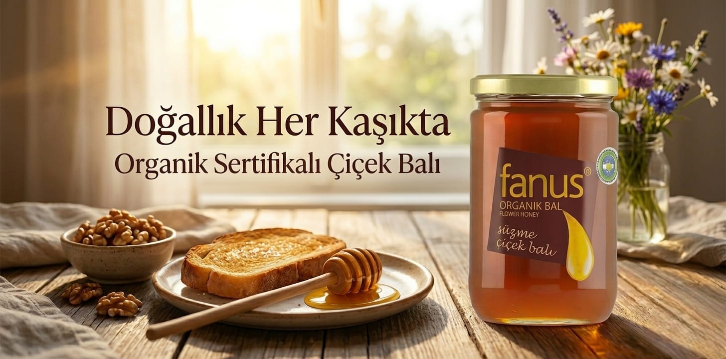 Organik Süzme Çiçek Balı