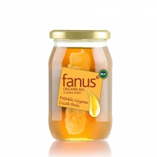 <span>Fanus</span> Organik Petekli Süzme Çiçek Balı 450g