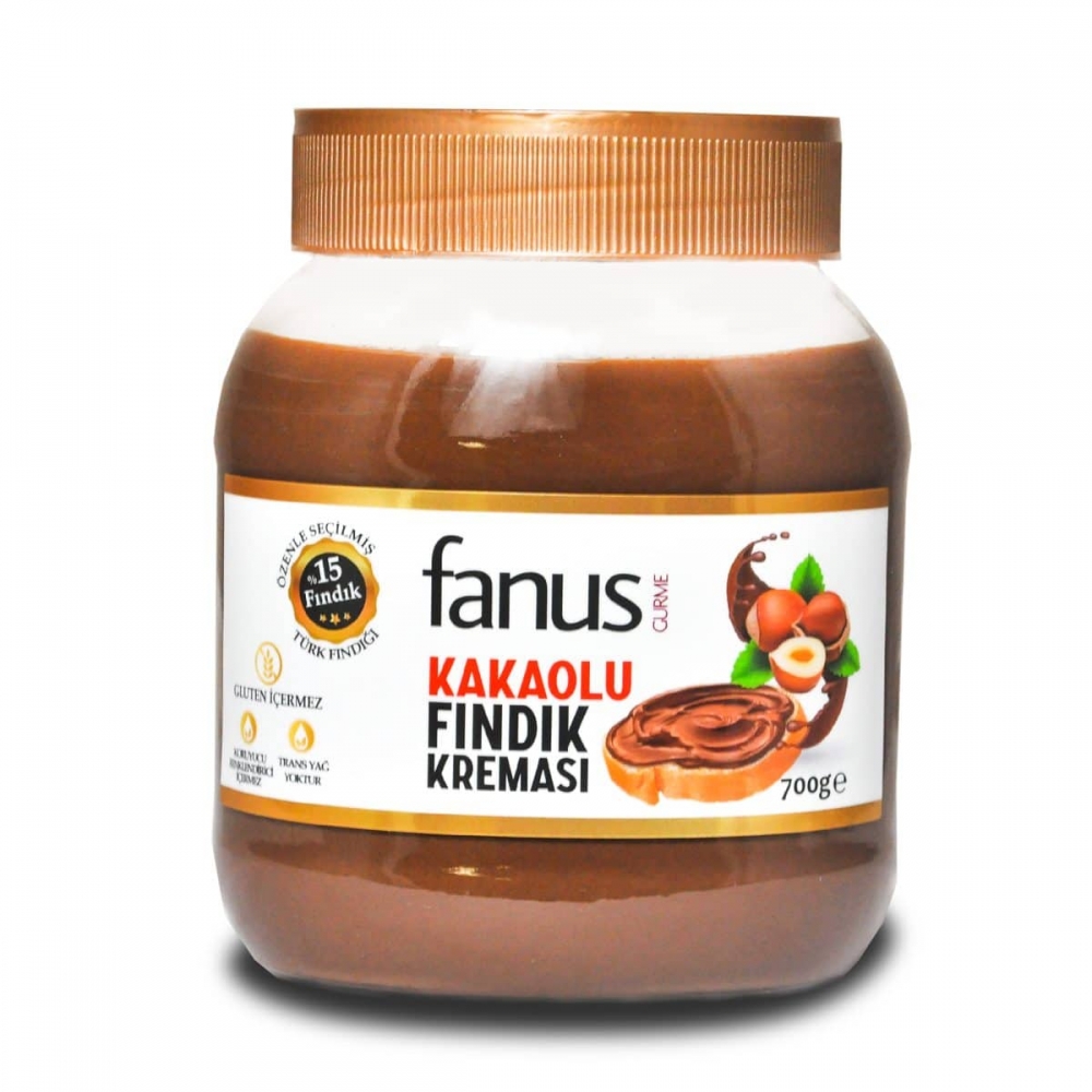 Fanus Gurme Kakaolu Fındık Kreması 700G