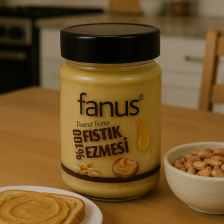 <span>Fanus</span> Fanus Glutensiz %100 Fıstık Ezmesi 300g