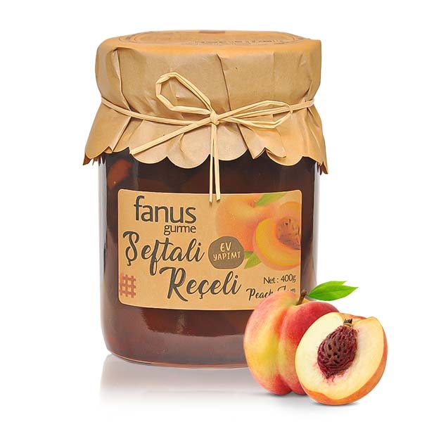 Ev Yapımı Şeftali Reçeli 400g