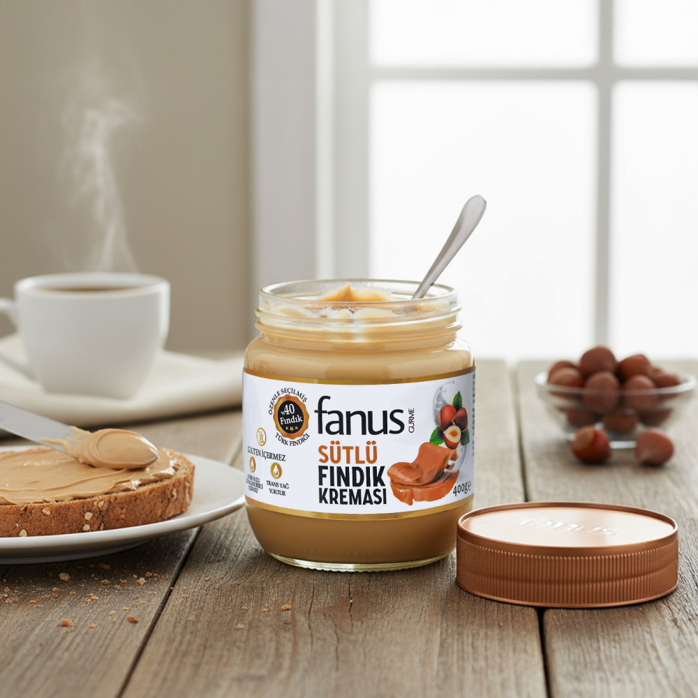  Fanus Sütlü Fındık Kreması 400G