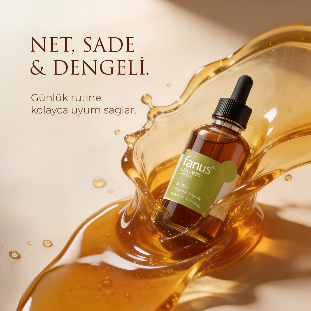 Su Bazlı Organik Propolis 50ml x 3 Adet Avantajlı Paket